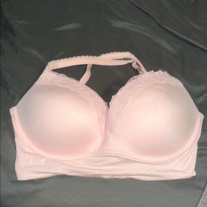 VS pink padded bra